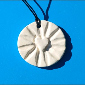 pendentif rayonnement 2 faces